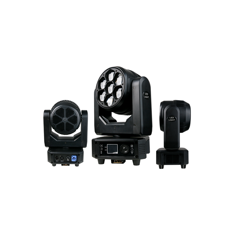 7颗40W LED W蜂眼摇头灯